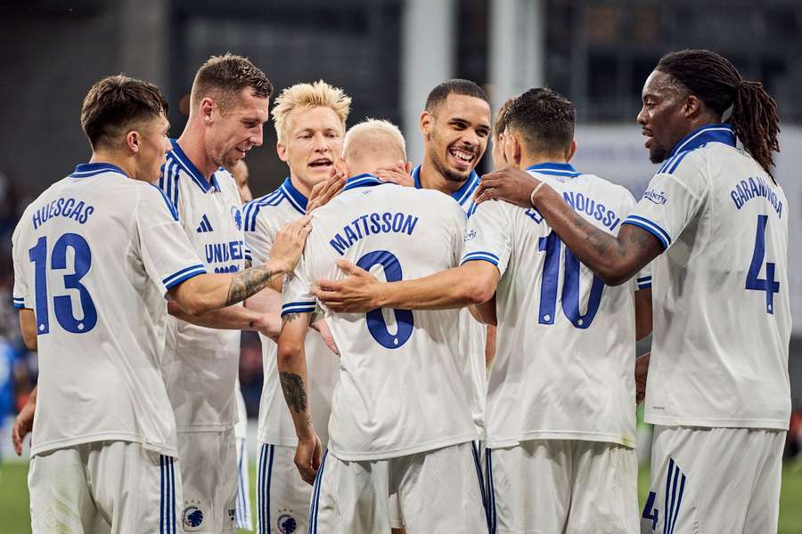 FC Copenhagen celebrated their fifth successive win