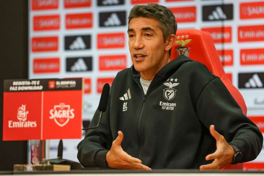 Bruno Lage, treinador do Benfica