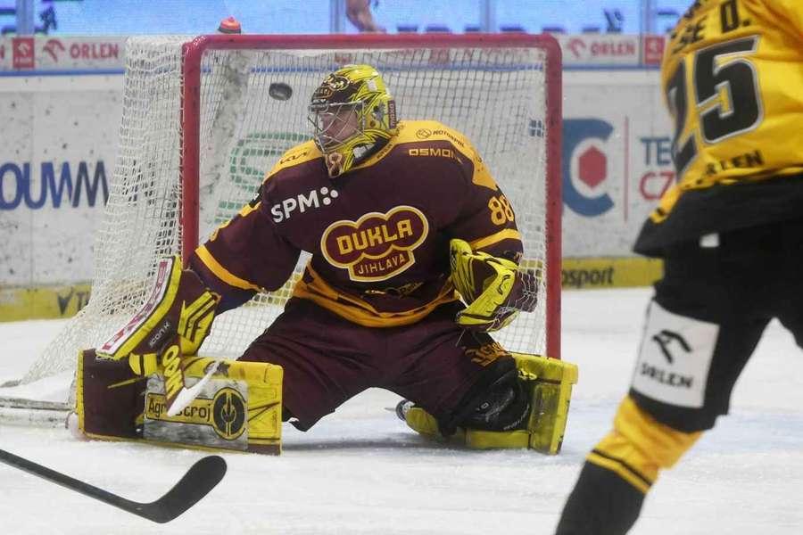 Brankáře Berana mrzela prohra v prvním zápase, který došel až do prodloužení