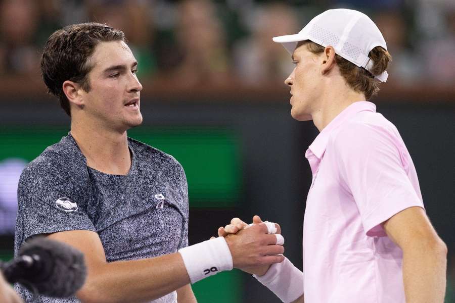 Jannik Sinner și Joao Fonseca