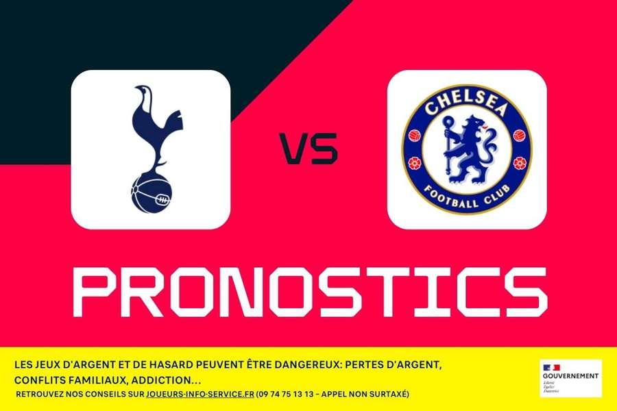 Tottenham vs Chelsea : Pronostics, meilleurs paris et cotes (Premier League)
