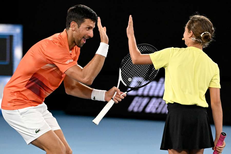 Novak e Nick não decepcionaram e encantaram o público por mais de uma hora 