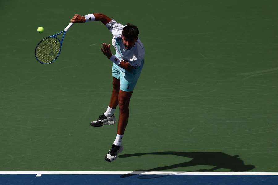 Alexei Popyrin în acțiune Alexei Popyrin în acțiune