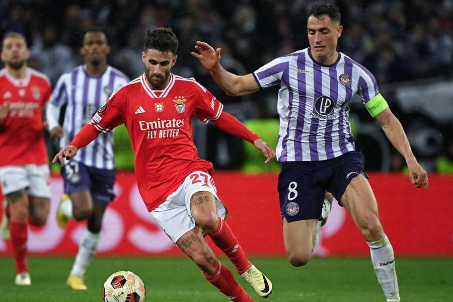 Benfica afastou Toulouse na presente edição da Liga Europa