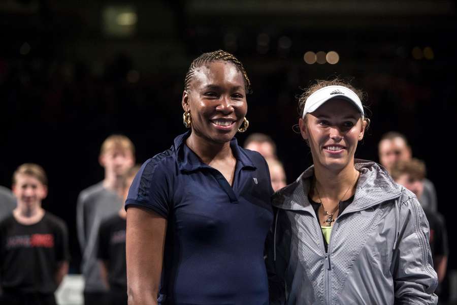 Venus Williams şi Caroline Wozniacki