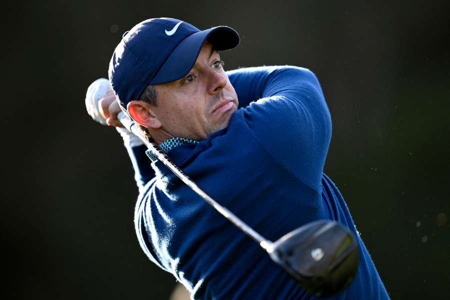 McIlroy in action McIlroy in action