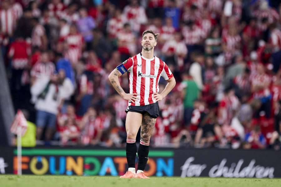 Yeray, con el Athletic la pasada temporada