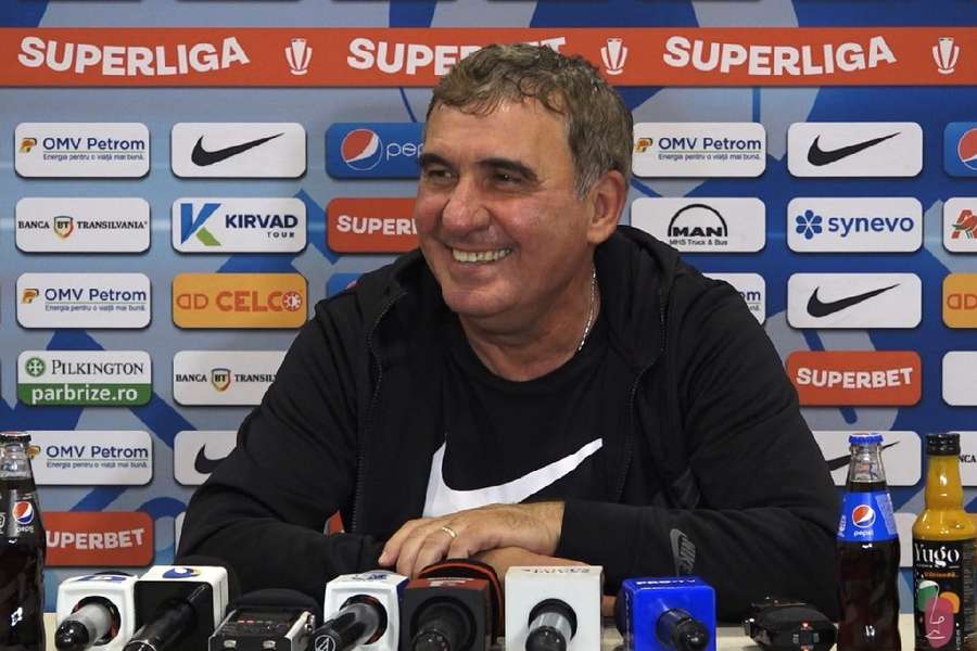 Gheorghe Hagi a susținut marți o conferință de presă înainte de partida cu Urartu din preliminariile Conference League