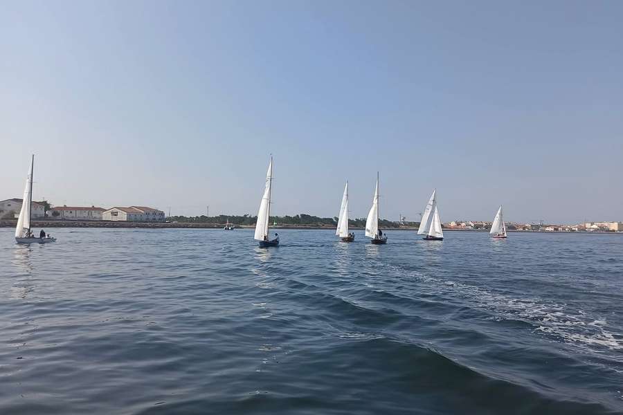 Praticantes de vela
