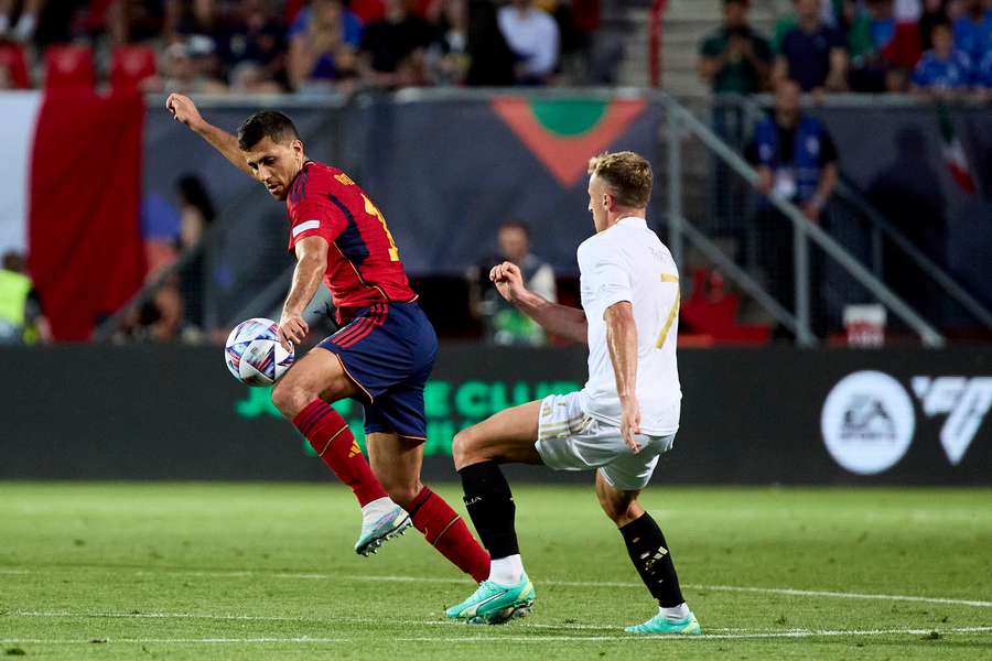 Rodri será vital para a Espanha contra a Croácia