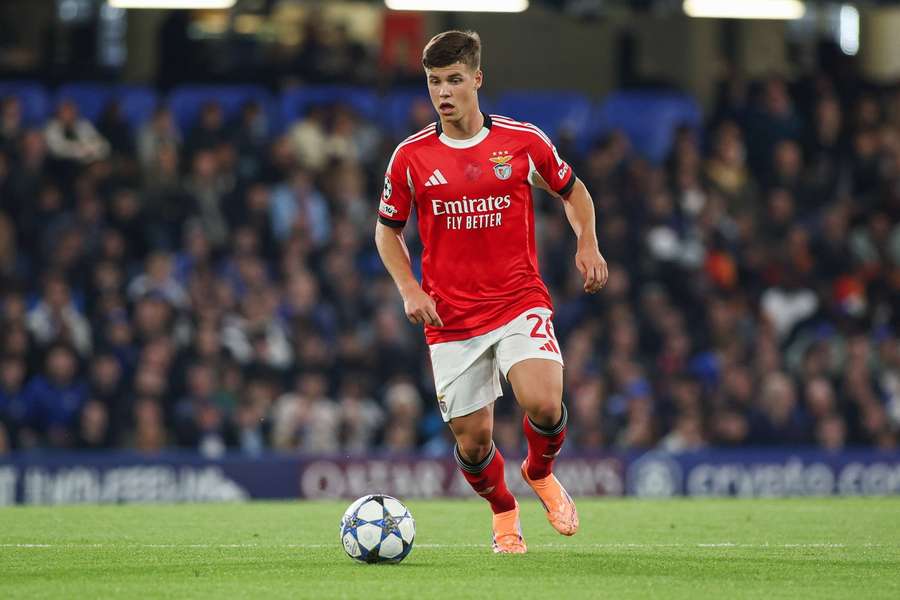 Samuel Dahl, lateral do Benfica