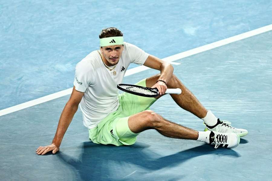 Alexander Zverev war in Australien nicht im Vollbesitz seiner Kräfte.