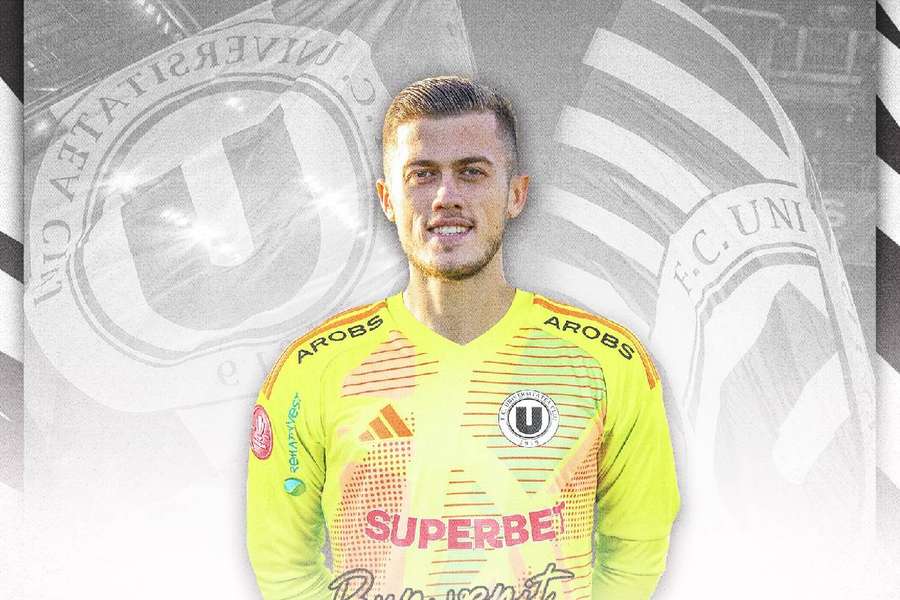 Universitatea Cluj a transferat un portar de la revelația Corvinul Hunedoara