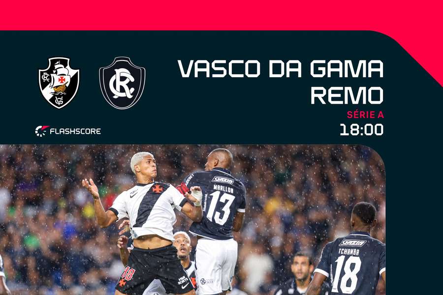 Vasco e Remo abrem a rodada neste sábado, às 18h, em São Januário