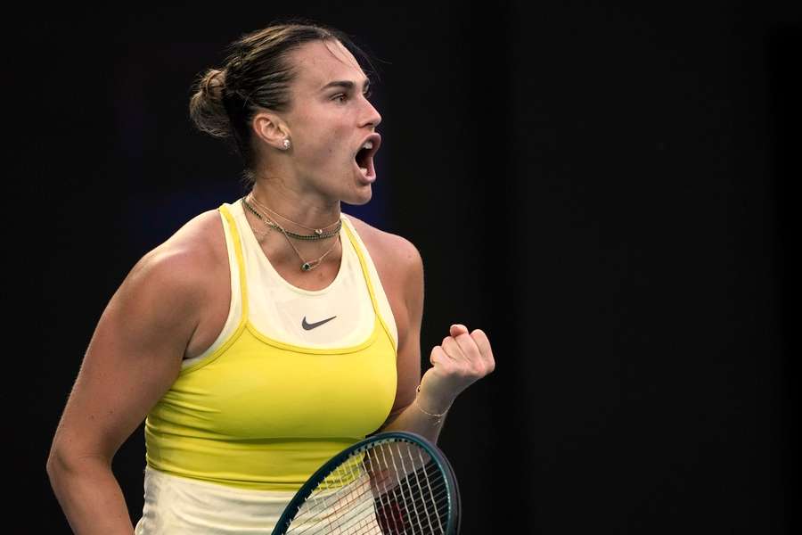 Aryna Sabalenková v Melbourne vyhrála 19 zápasů v řadě.