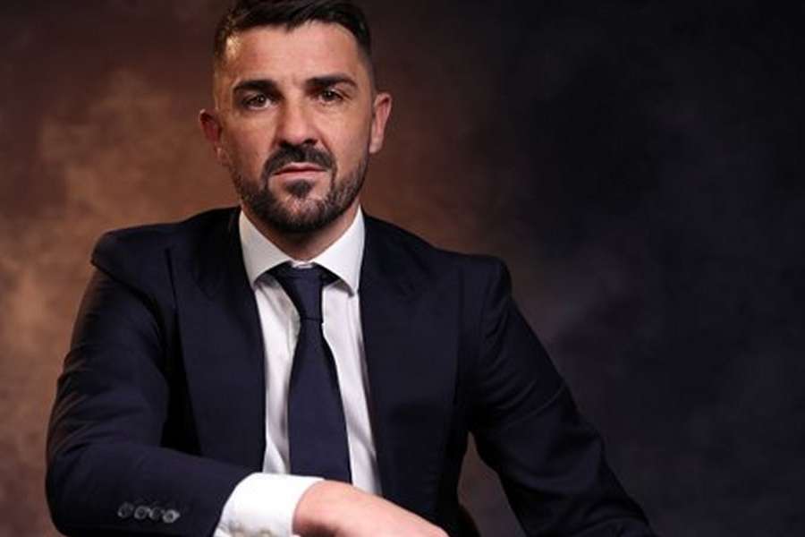 David Villa, antigo avançado do Atlético de Madrid