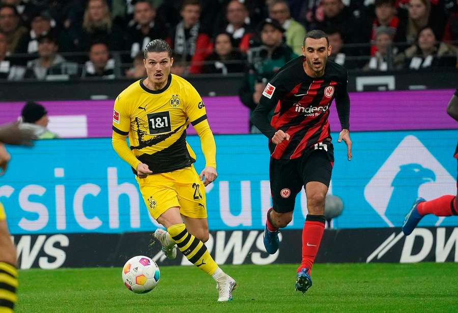 Gegen Dortmund verspielte die Eintracht mehrmals eine sichere Führung.