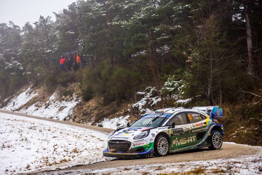 La Ford de McErlean ce vendredi.