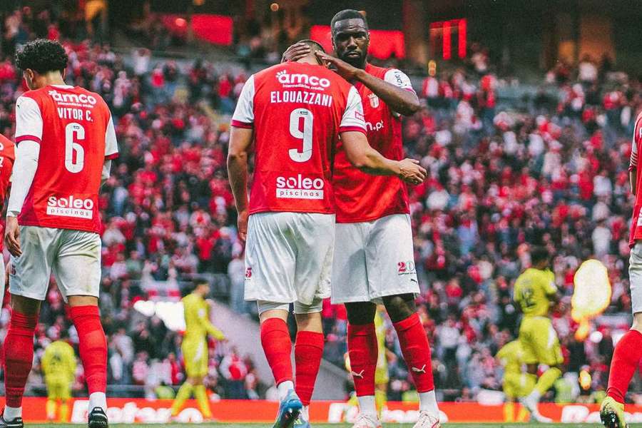 Os festejos do SC Braga