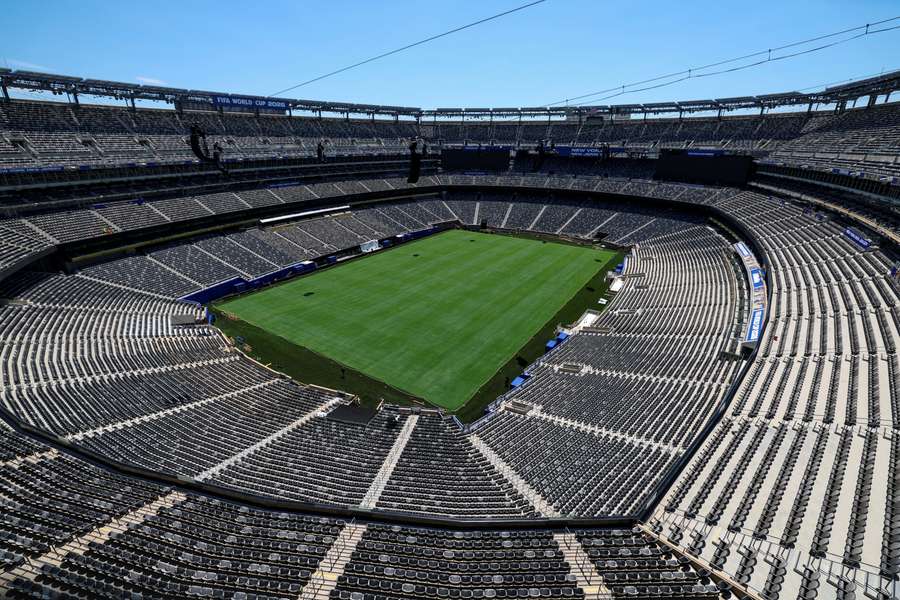 MetLife Stadium se prepara para receber a grande decisão da Copa MetLife Stadium se prepara para receber a grande decisão da Copa