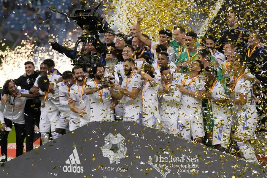 Estádio King Fahd foi o palco da final da Supercopa deste ano, que terminou com festa do Real Madrid