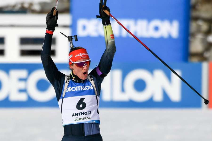 Biathlon Verfolgung: Herrmann-Wick feiert zweiten Saisonsieg in Antholz