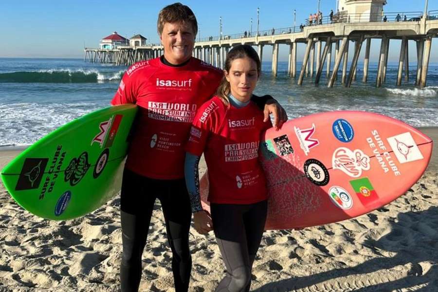 Marta Paço conquistou terceiro título mundial consecutivo de surf adaptado