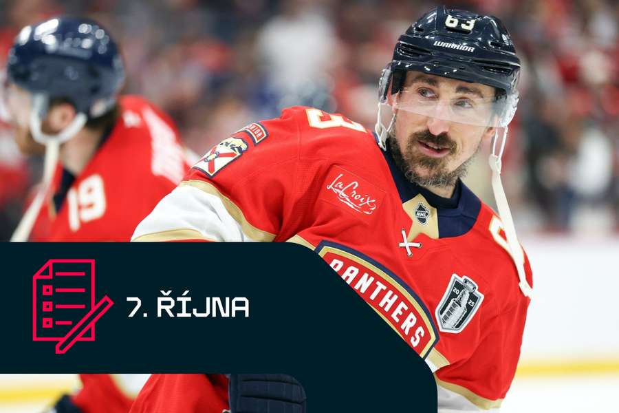 Brad Marchand v dresu Floridy.