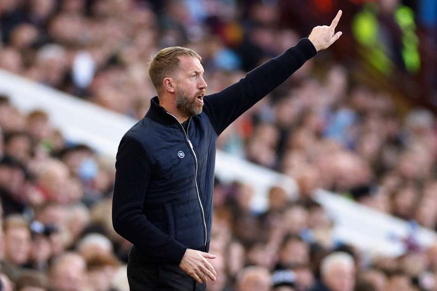 Graham Potter will be trying to outwit Erik Ten Hag for the second time this season on Saturday