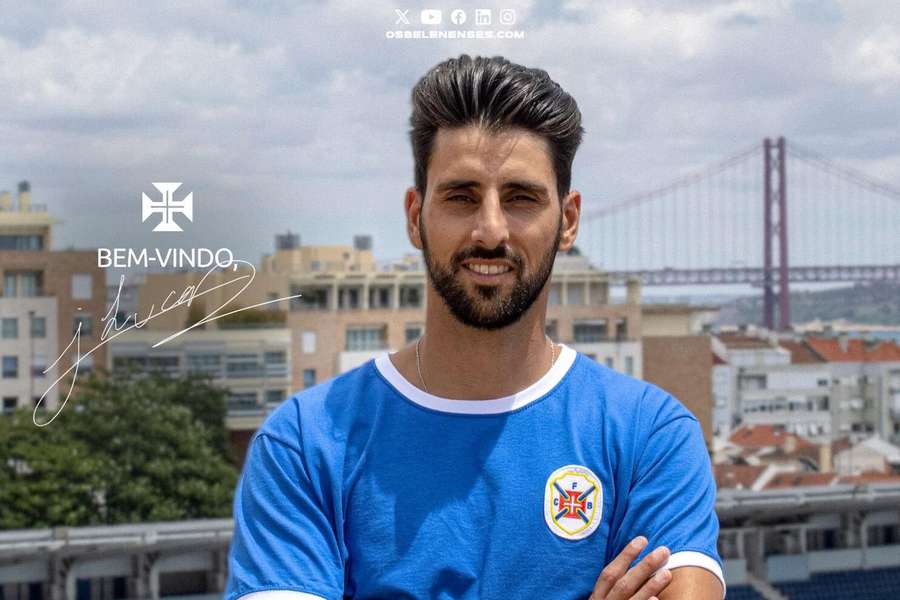 João Lucas apresentado no Restelo