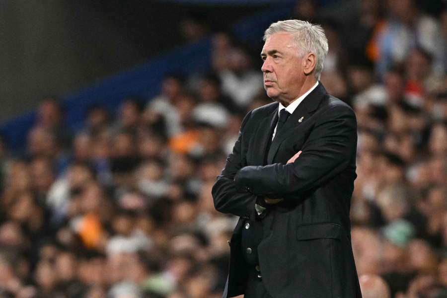 Ancelotti, treinador do Real Madrid