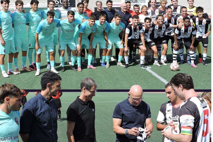 De la Fuente recibe el homenaje de su gente
