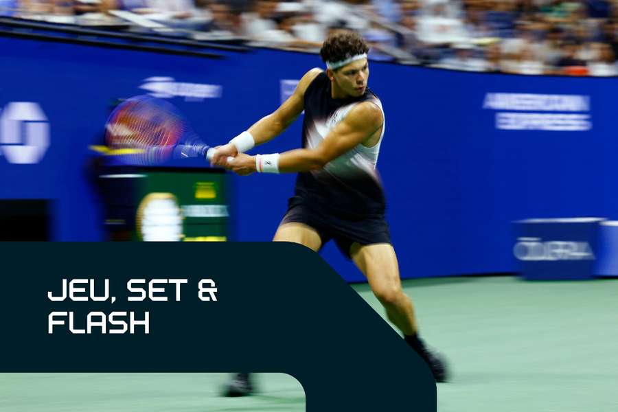 Ben Shelton à l'US Open.