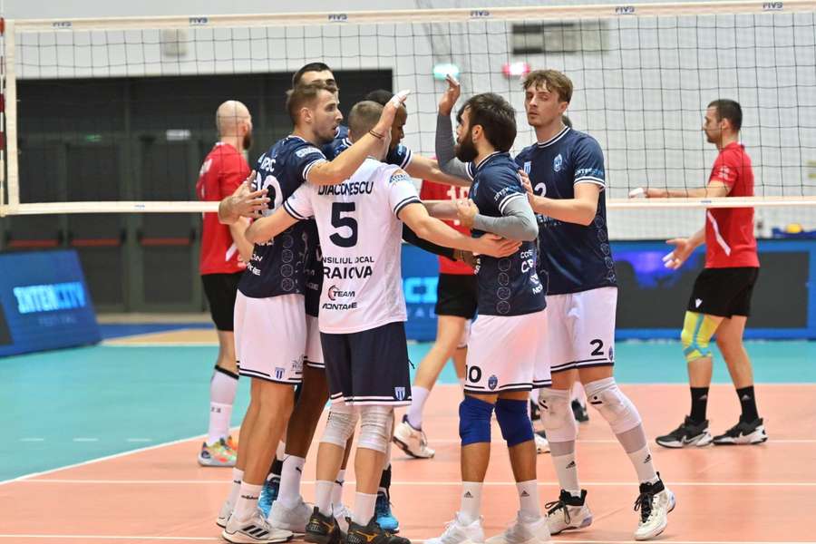 SCM 'U' Craiova s-a calificat în optimile Cupei CEV la volei masculin