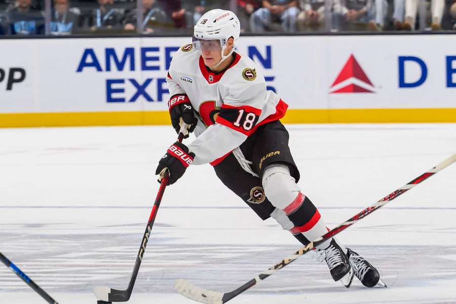 NHL-Profi Tim Stützle von den Ottawa Senators.