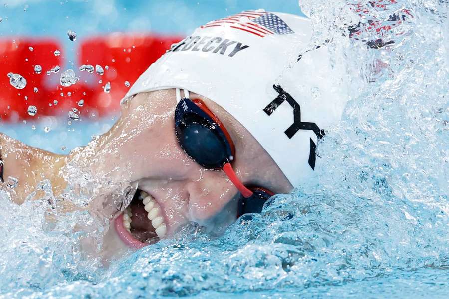 Katie Ledecky is a seven-time Olympic champion