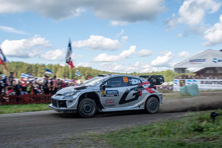 Rovanpera has moved second overall following the victory Rovanpera has moved second overall following the victory