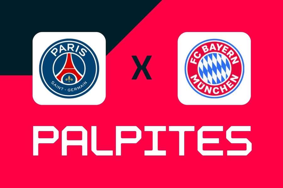 PSG tem leve favoritismo nas casas de apostas neste jogo de ida da semifinal contra o Bayern de Munique
