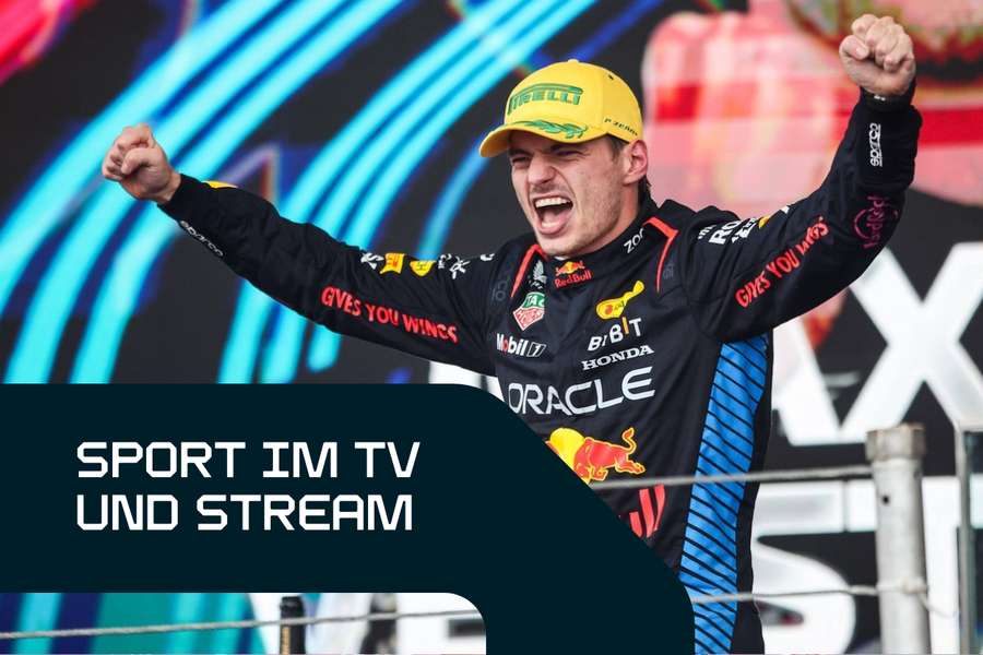 Sport live am Sonntag: Max Verstappen will seinen Erfolg aus dem letzten Jahr in Sao Paulo heute wiederholen.