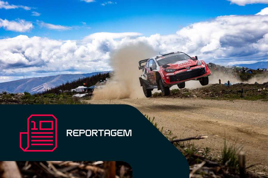 Sebastien Ogier, líder da 59ª edição do Rali de Portugal