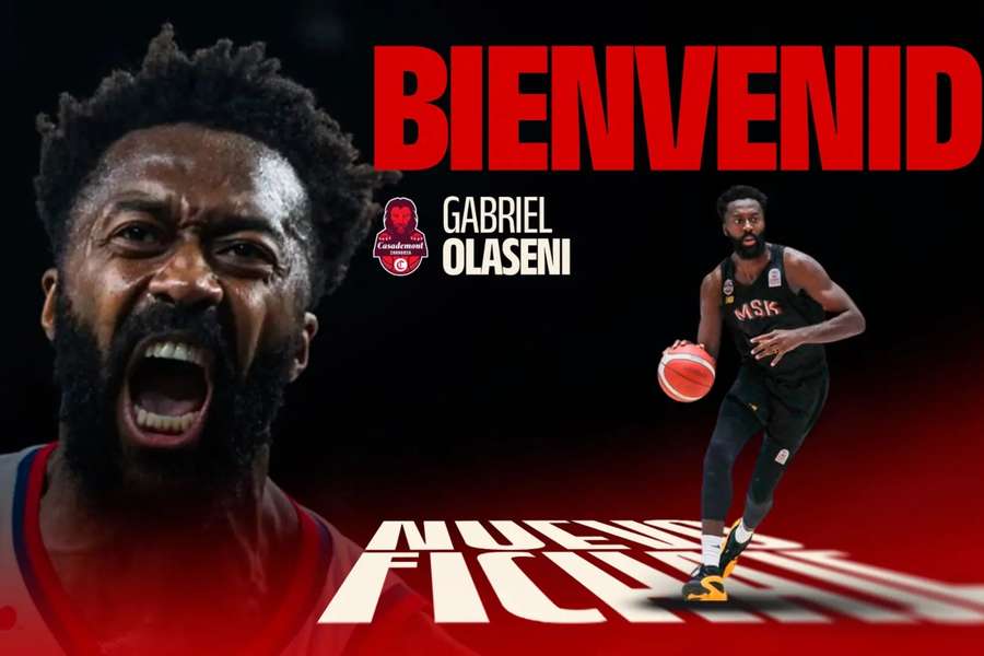 Gabriel Olaseni, nuevo jugador del Casademont Zaragoza