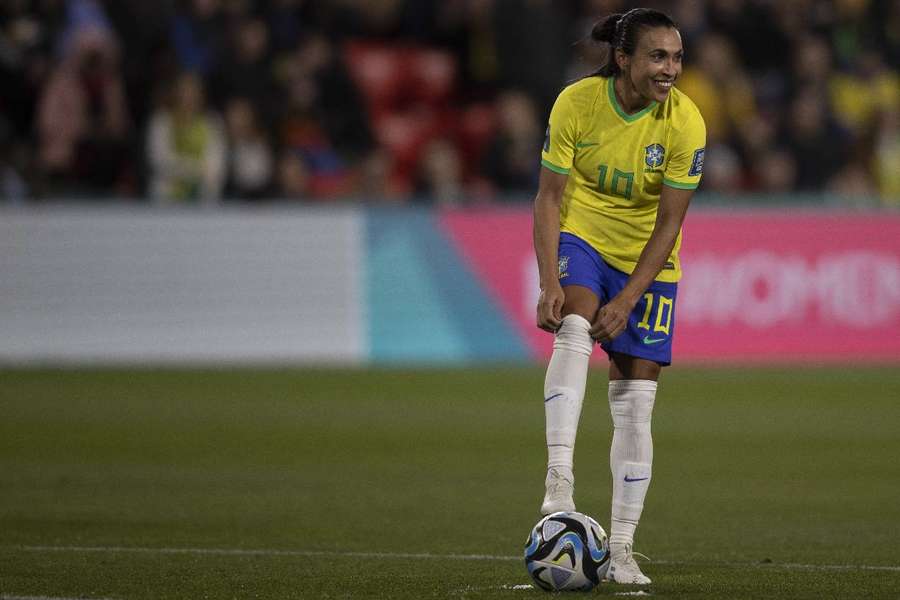 Marta em ação contra o Panamá