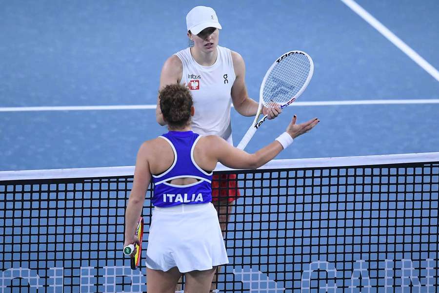 Último torneio de Iga foi a Billie Jean King Cup