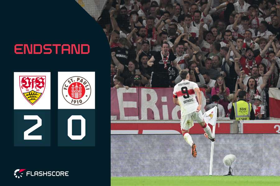 Demirovic überragt: VfB Stuttgart fügt St. Pauli erste Niederlage zu