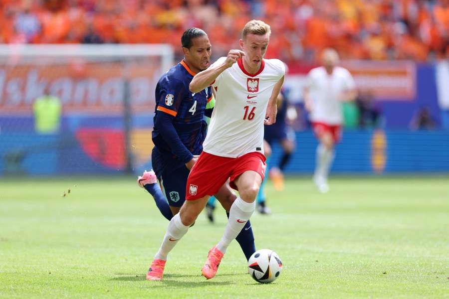 Adam Buksa scored for Poland in the defeat