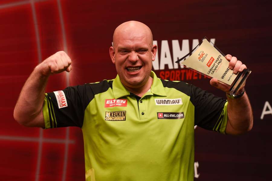 Michael van Gerwen venceu o Grande Prémio Alemão de Dardos