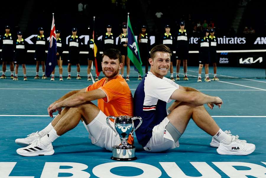Harrison y Skupski celebran su logro