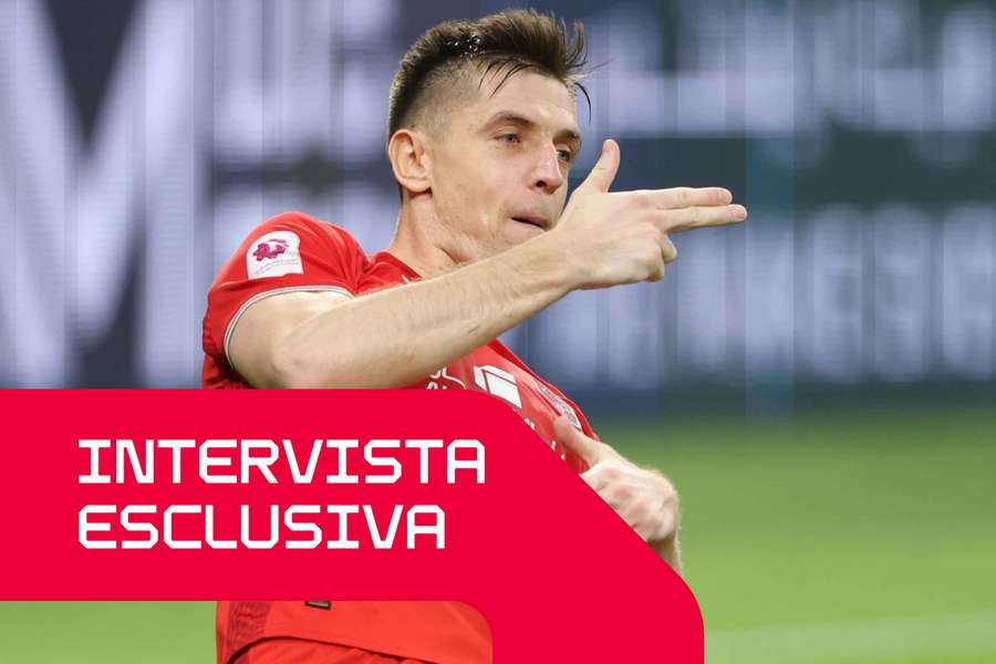 Krzysztof Piątek in azione
