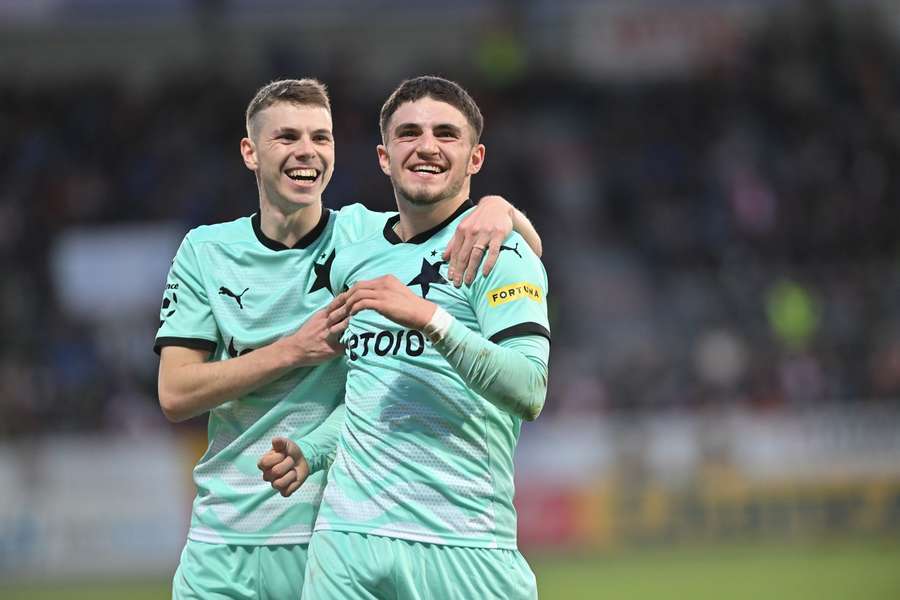 Zafeiris vstřelil jeden z gólů Slavie.