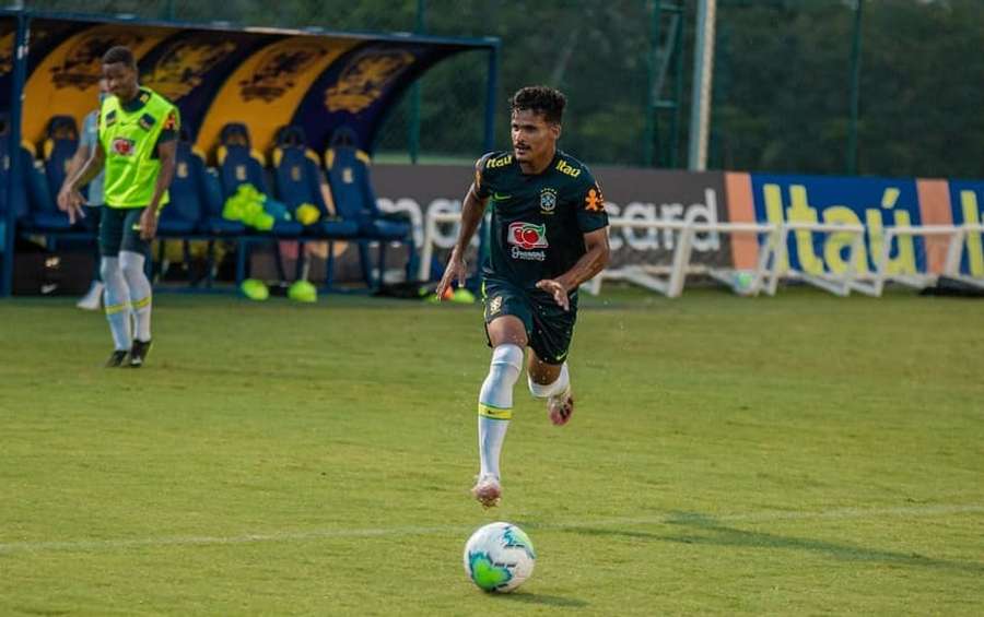Kaiki Bruno foi figura recorrente nas categorias de base da Seleção Brasileira